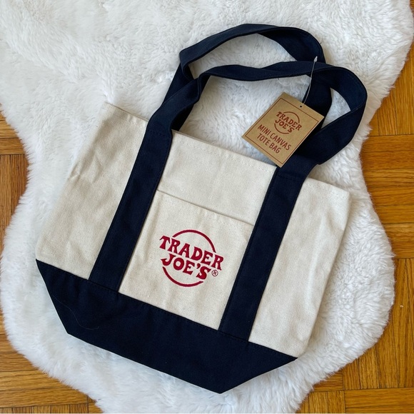 TRADER JOES “RARE” mini tote bag limited edition - Picture 1 of 5